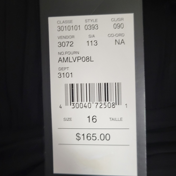 NEW Sz16 Laura Formal Wear Dress with Silky Bottom Feel NWT - Picture 5 of 5